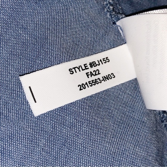 Crewcuts Chambray Blue Dress Size 4 - Picture 6 of 10